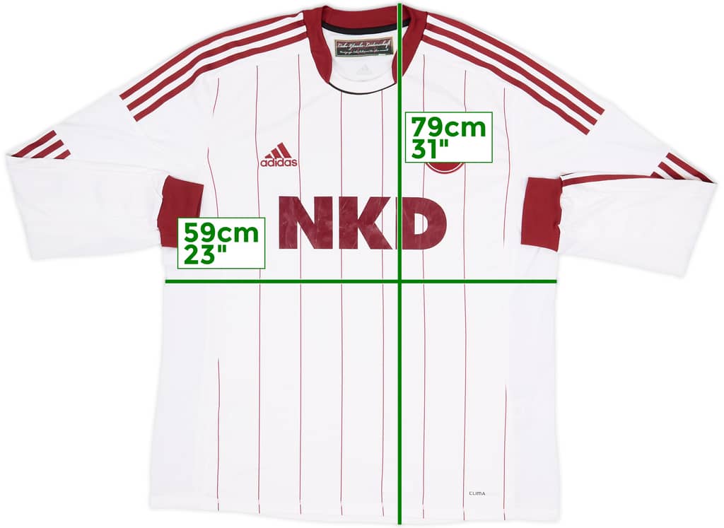 2012-13 Nurnberg Away L/S Shirt - 7/10 - (XL)