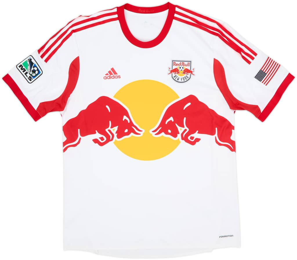 2013 New York Red Bulls Authentic Home Shirt - 4/10 - (XL)
