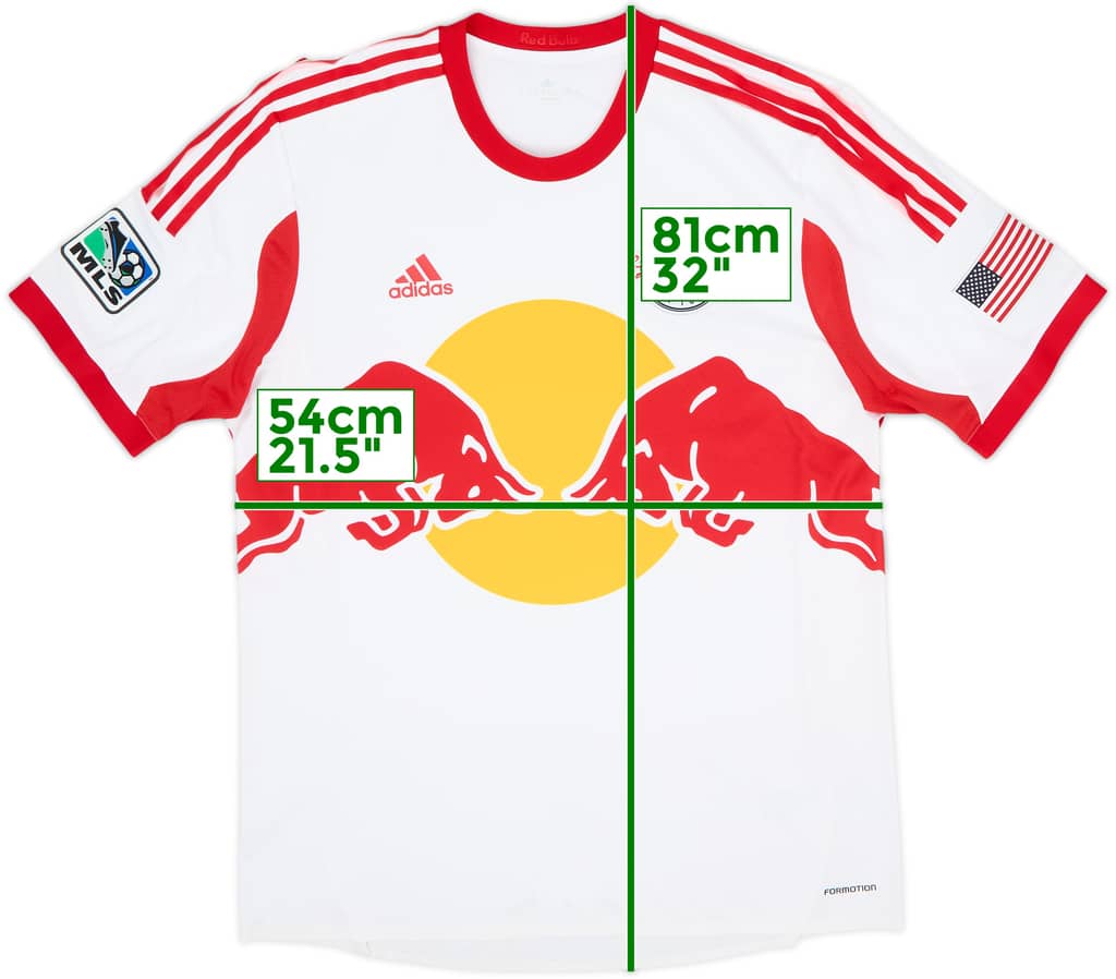 2013 New York Red Bulls Authentic Home Shirt - 4/10 - (XL)