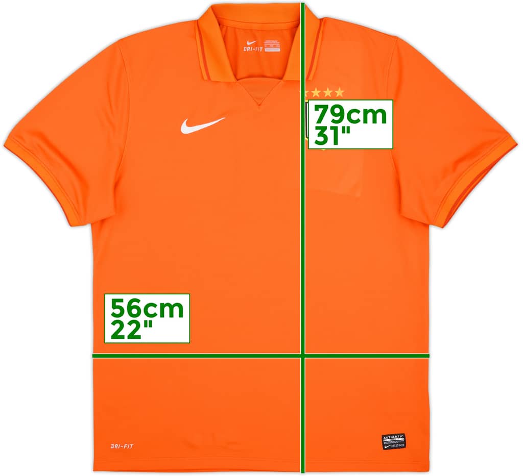 2014 Shandong Luneng Home Shirt - 10/10 - (XXL)