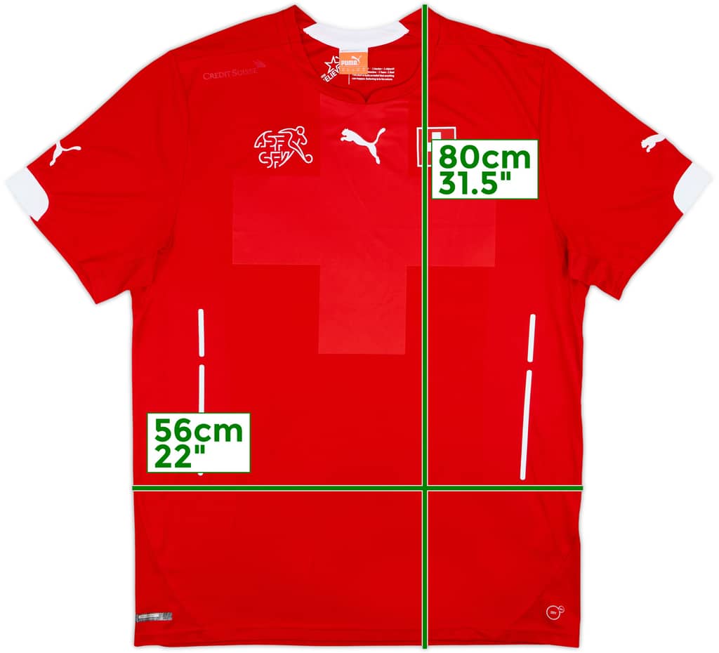 2014-15 Switzerland Home Shirt - 6/10 - (XL)