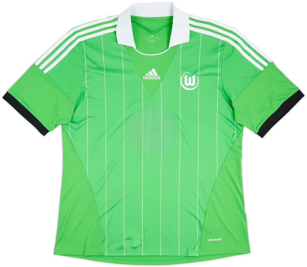 2013-14 Wolfsburg Away Shirt - 4/10 - (XL)