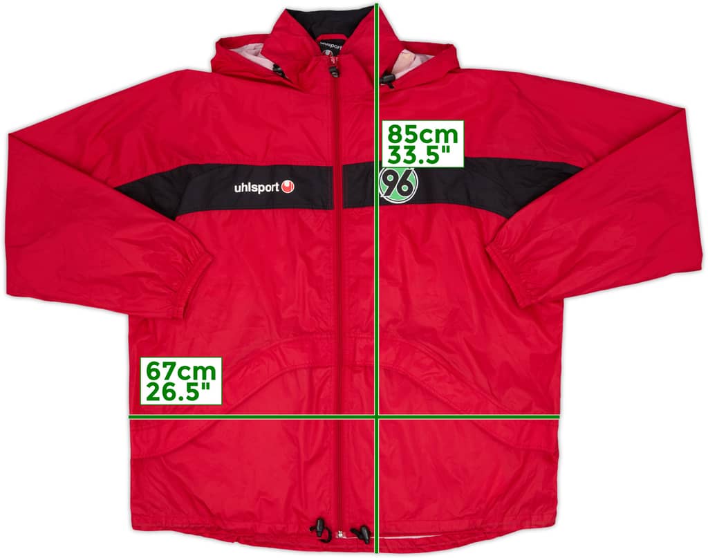 2002-04 Hannover Uhlsport Hooded Rain Jacket - 8/10 - (XL)