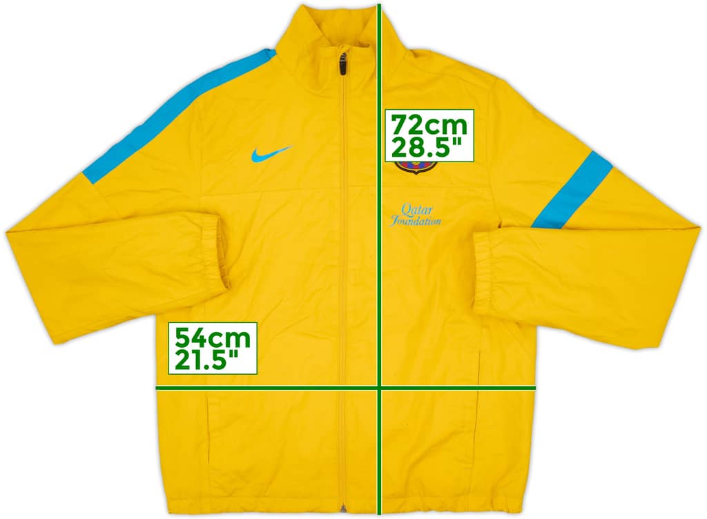 2013-14 Barcelona Nike Track Jacket - 6/10 - (M)