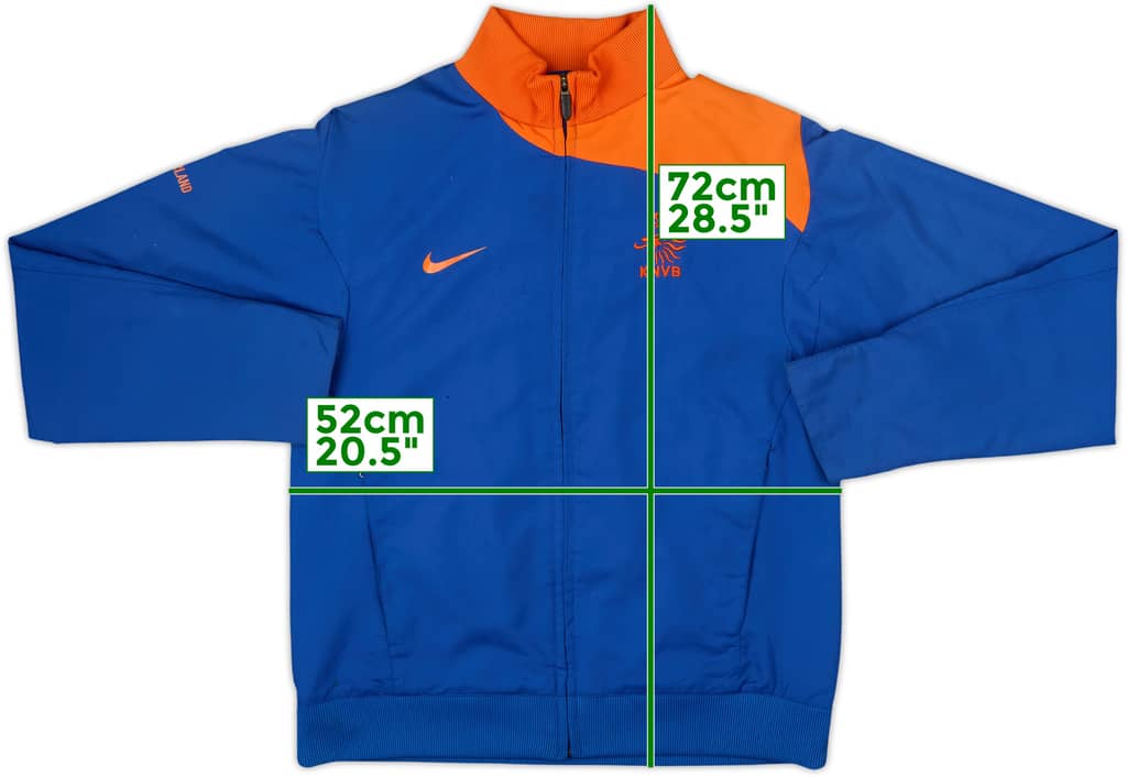 2008-09 Netherlands Nike Track Jacket - 6/10 - (S)