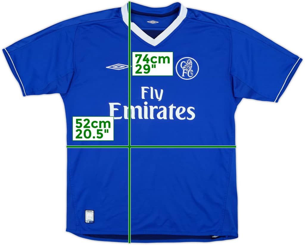2003-05 Chelsea Camiseta Local - 5/10 - (M)