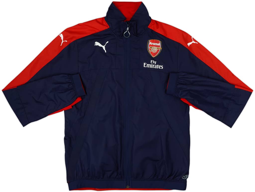 2015-16 Arsenal Player Issue Puma Track Jacket - 10/10 - (M)