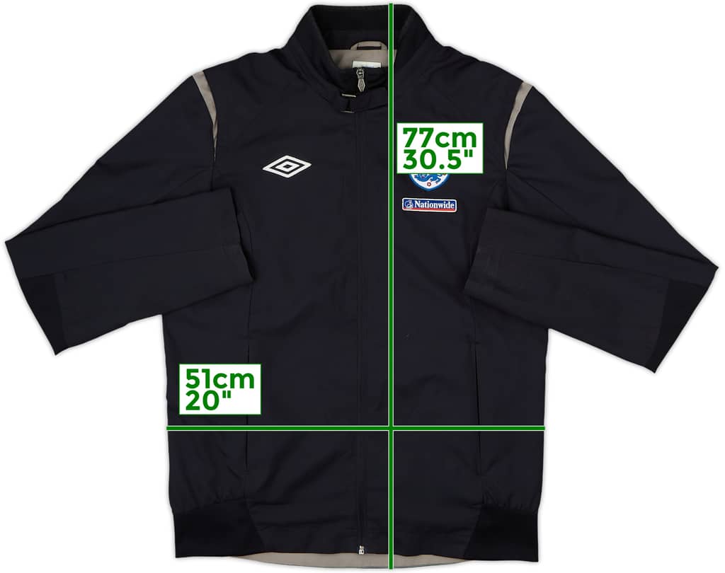 2010-11 England Umbro Track Jacket - 8/10 - (M)
