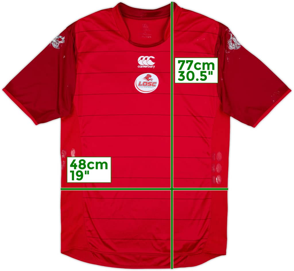 2009-10 Lille Home Shirt - 4/10 - (M)