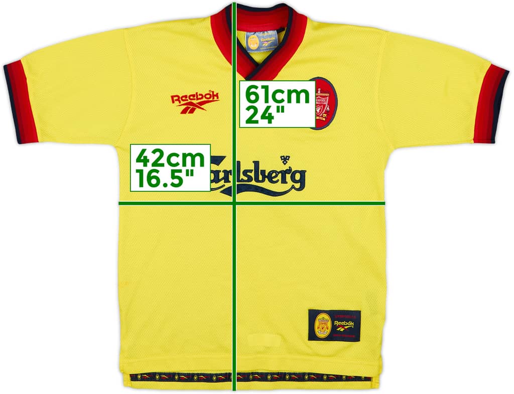1997-99 Liverpool Away Shirt - 7/10 - (L.Boys)