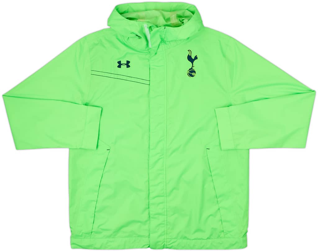 2013-14 Tottenham Under Armour Hooded Track Jacket - 8/10 - (M)