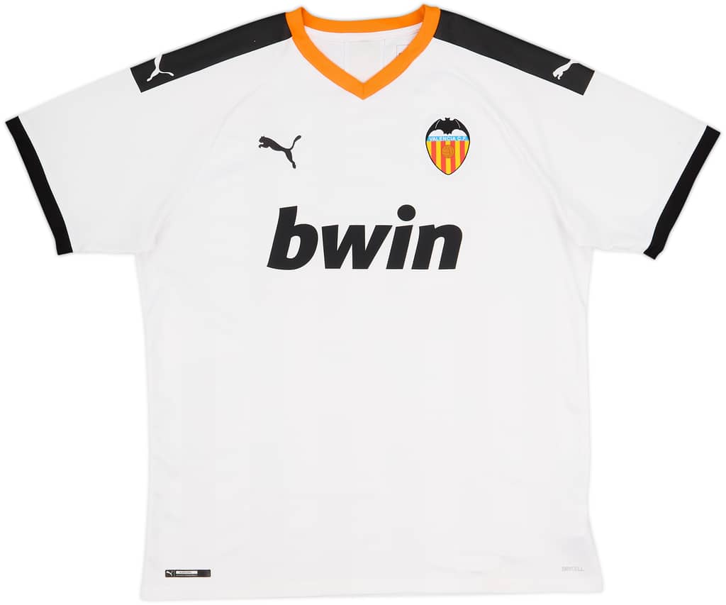 2019-20 Valencia Home Shirt - 9/10 - (XL)