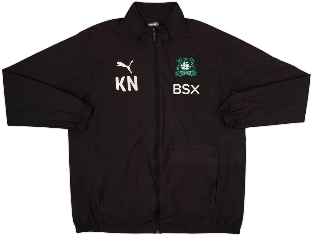 2018-19 Plymouth Staff Issue Puma Track Jacket KN - 5/10 - (L)