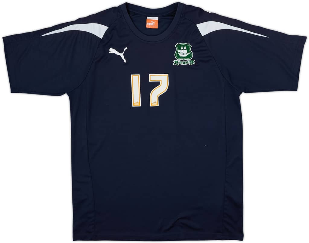 2011-12 Plymouth Argyle Player Issue Puma Training Shirt #17 - 7/10 - (L)