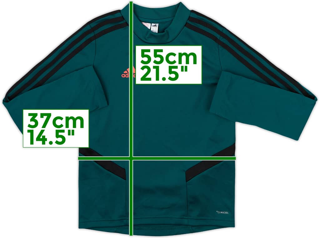 2019-20 Juventus adidas Sweat Top - 8/10 - (S.Boys)