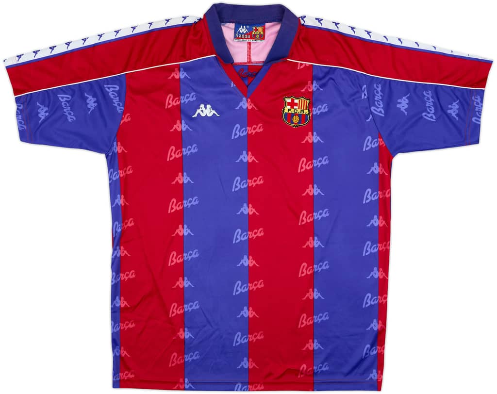 1992-95 Barcelona Home Shirt - 8/10 - (XL)