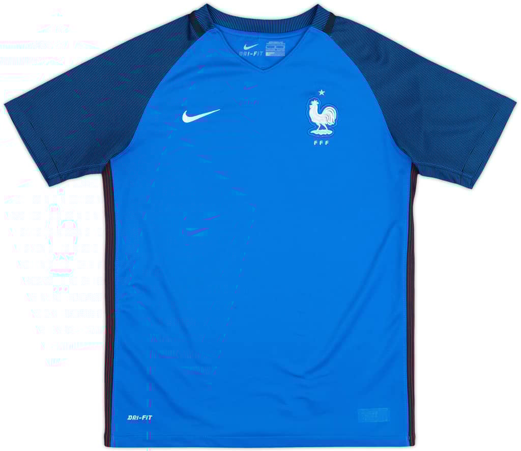 2016-17 France Home Shirt - 8/10 - (L.Boys)