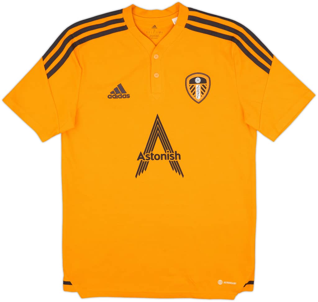 2022-23 Leeds United adidas Polo Shirt - 10/10 - (S)