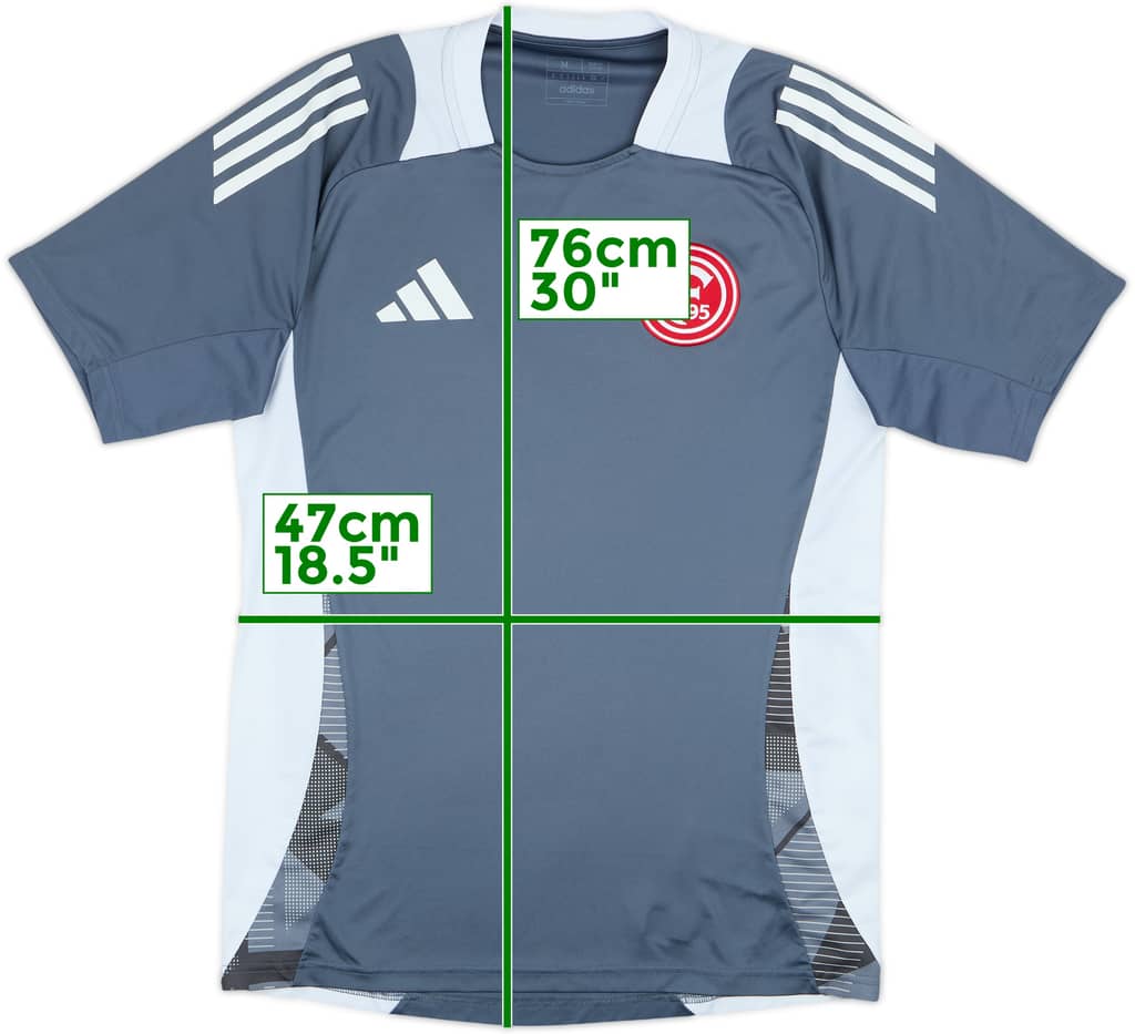 2023-24 Fortuna Dusseldorf adidas Training Shirt - 6/10 - (M)