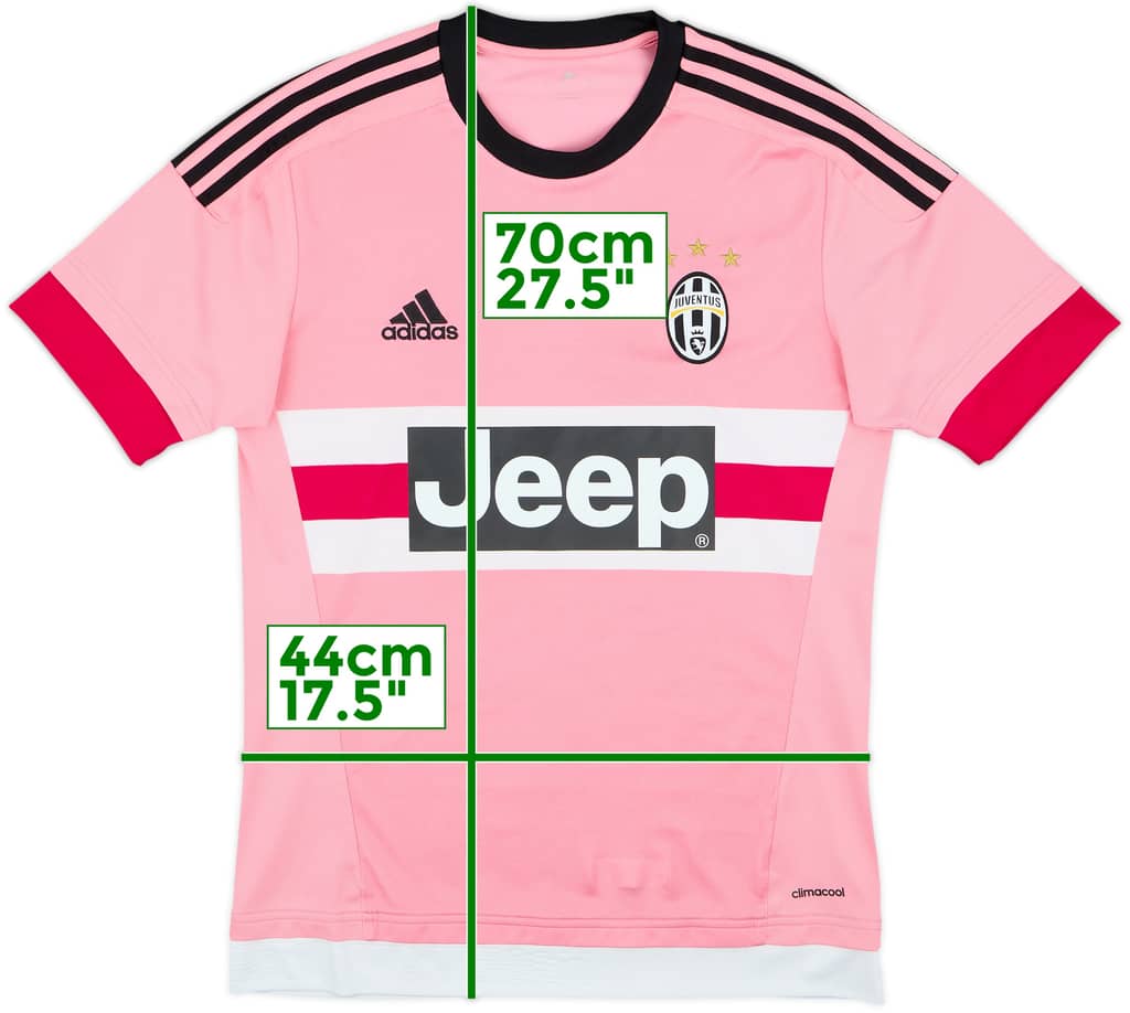 2015-16 Juventus Away Shirt - 8/10 - (S)