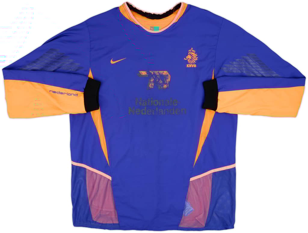 2002-03 Netherlands Player Issue Nike Training L/S Shirt - 4/10 - (XL)