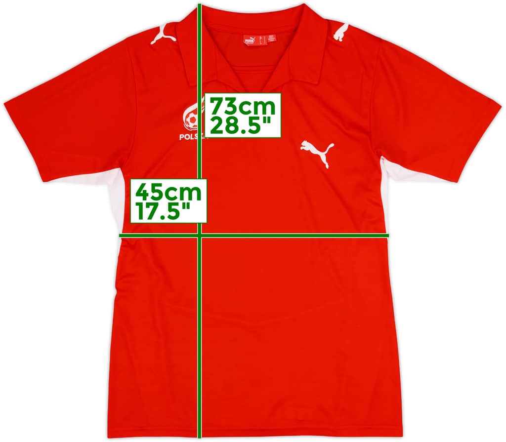 2008 Poland Basic Away Shirt - 8/10 - (S)