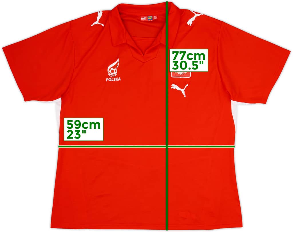 2008 Poland Basic Away Shirt - 8/10 - (XL)