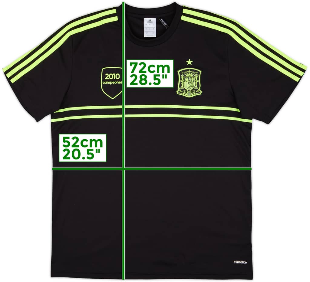 2013-15 Spain Campeones Training Shirt - 10/10 - (L)