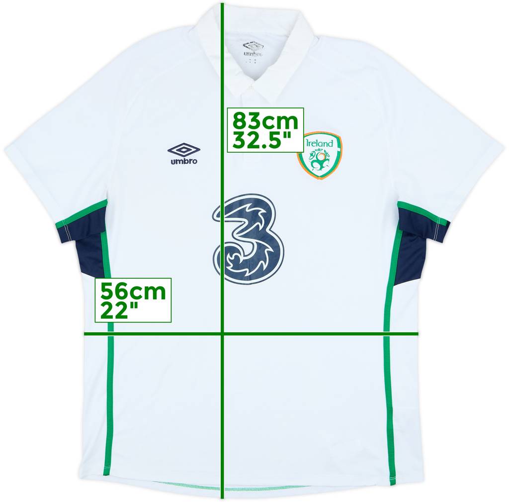 2014-16 Ireland Away Shirt - 6/10 - (XL)