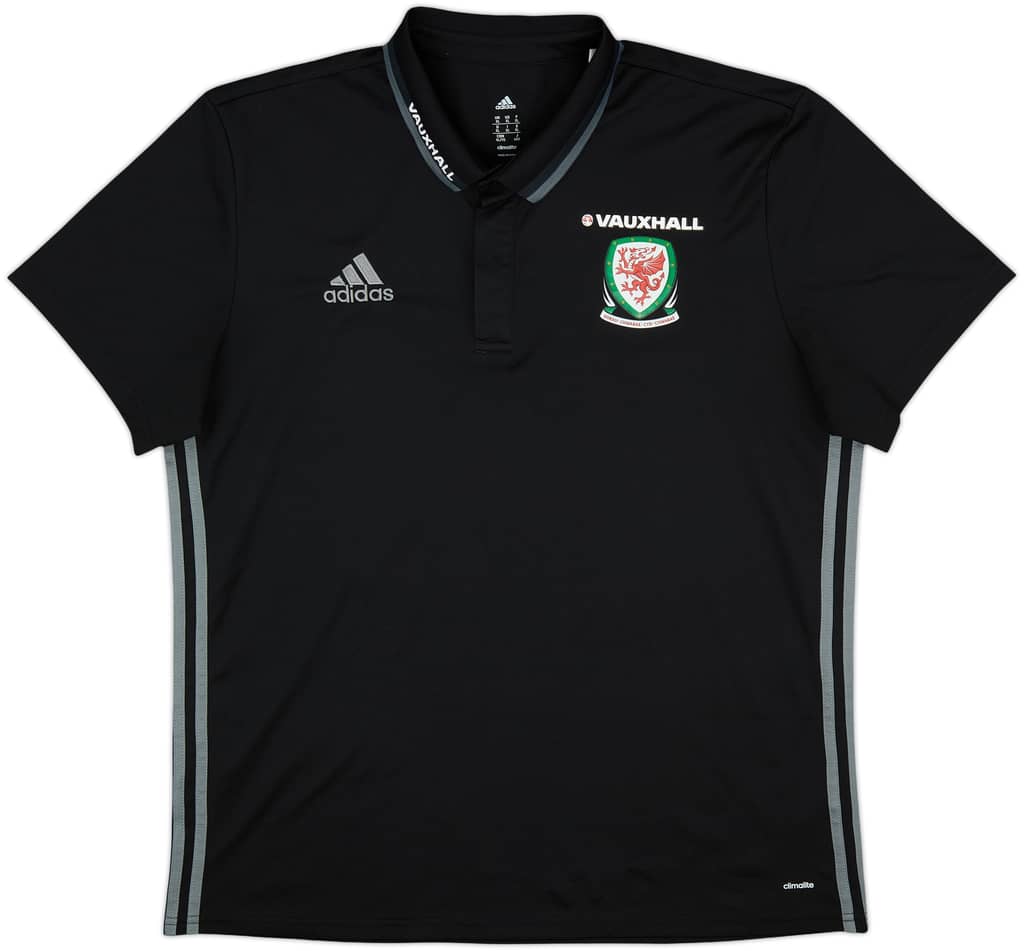 2016-17 Wales adidas Polo Shirt - 10/10 - (XL)