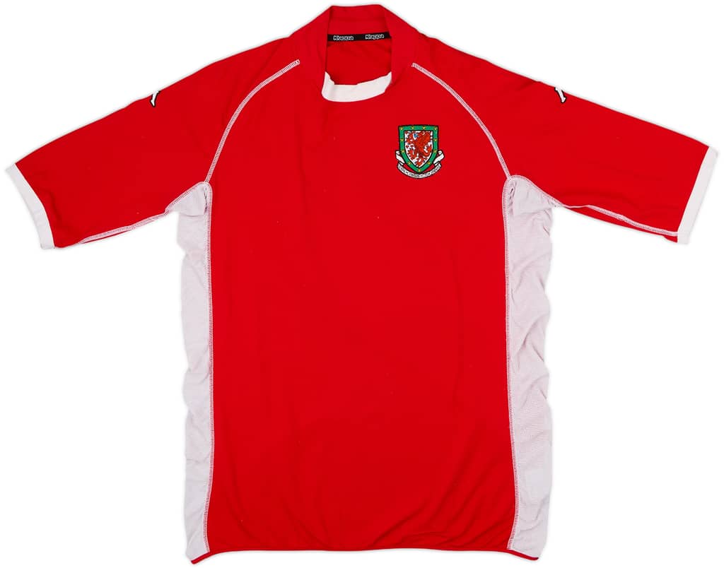2002-04 Wales Home Shirt - 7/10 - (XL)