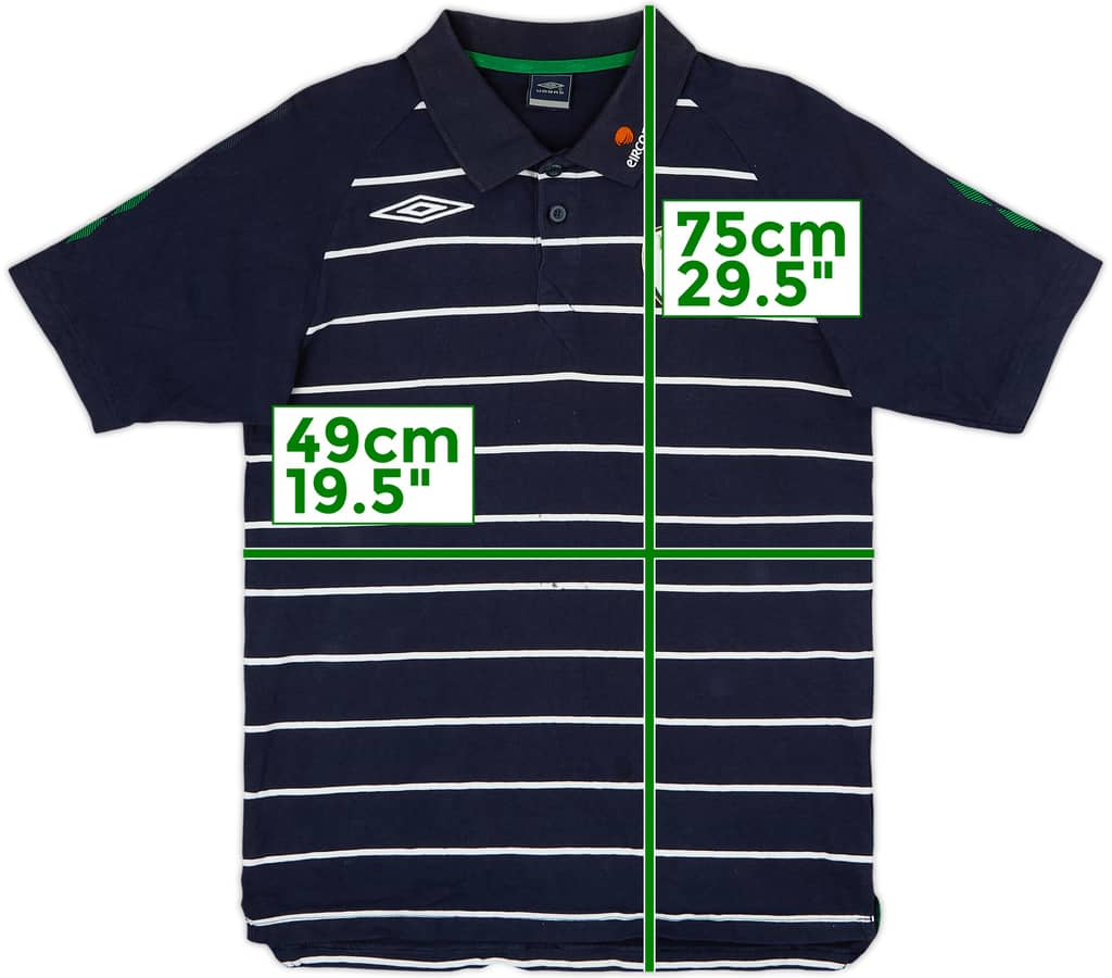 2006-07 Ireland Umbro Polo Shirt - 6/10 - (M)