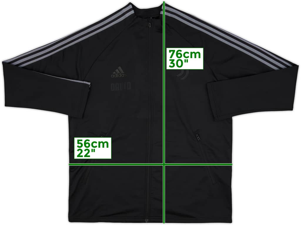 2020-21 Juventus adidas Track Jacket David - 8/10 - (L)