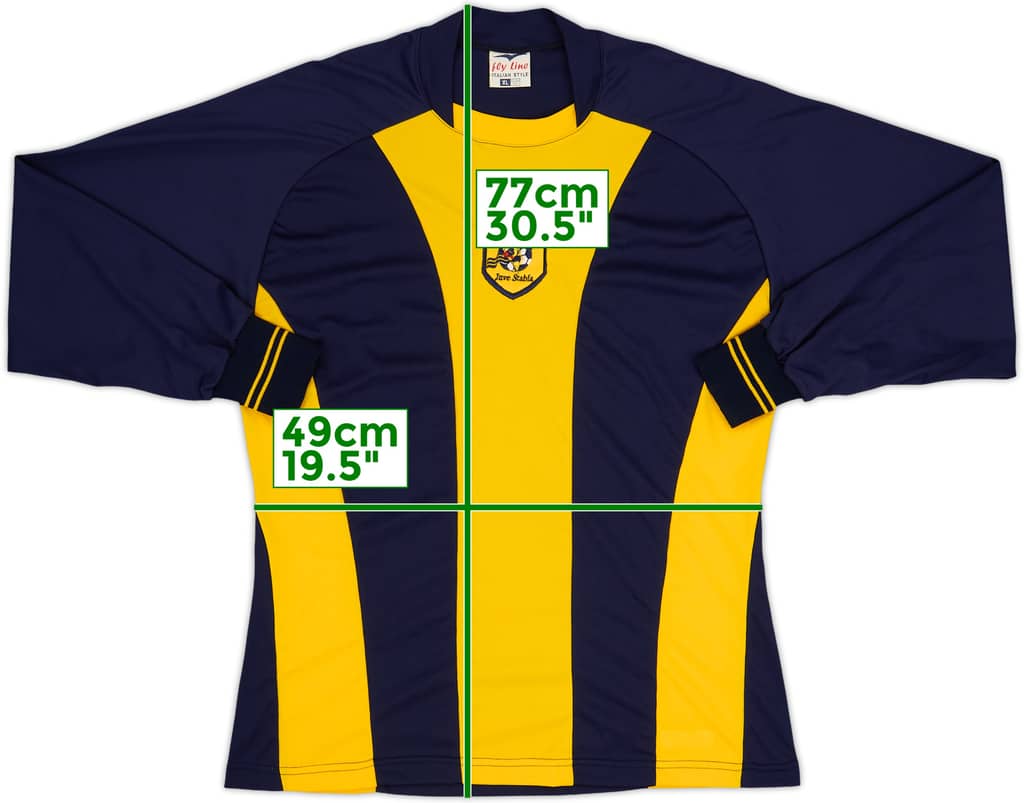 Camiseta de entrenamiento Fly Line de Juve Stabia 2006-07 L/S - 10/10 - (XL)