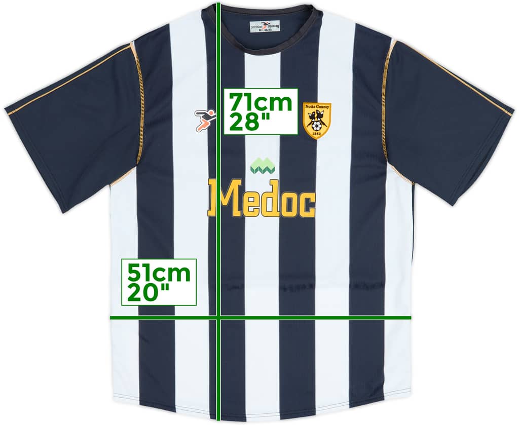 2006-07 Notts County Home Shirt - 7/10 - (M)