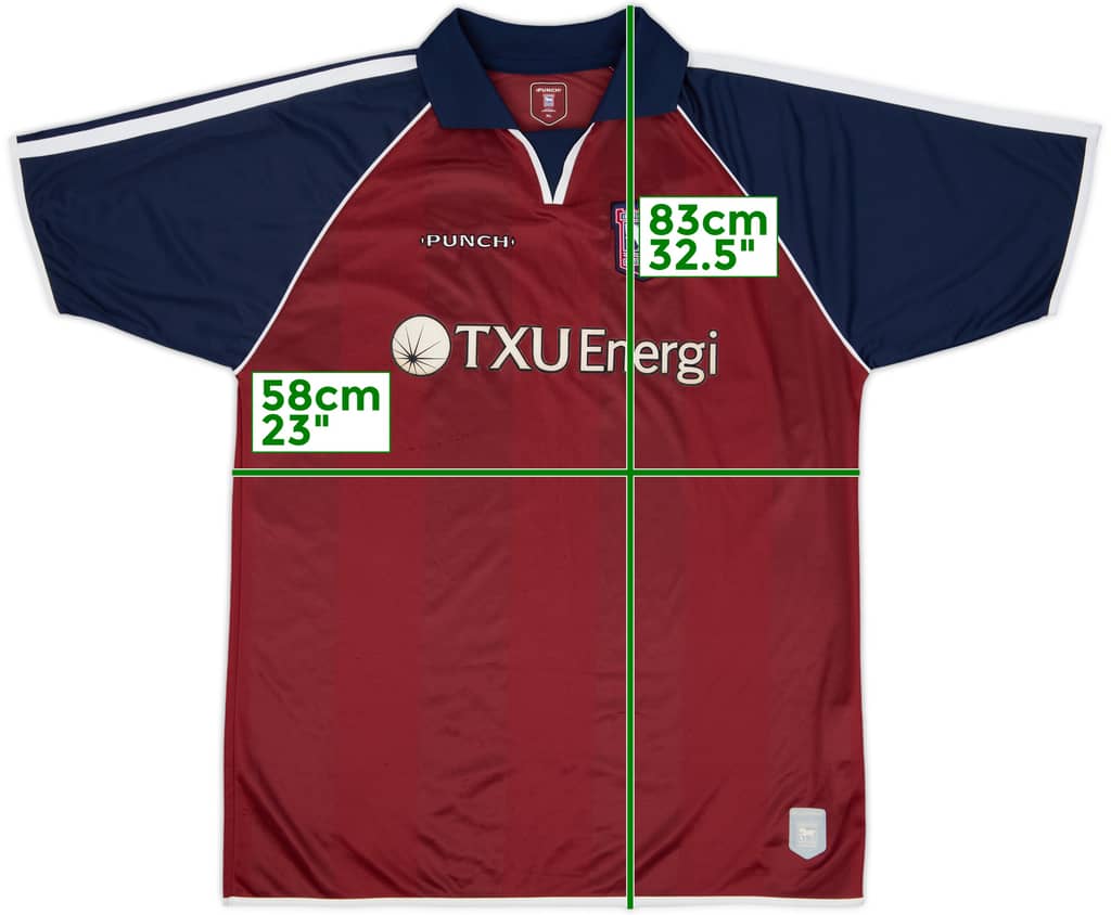 2002-04 Ipswich Away Shirt - 8/10 - (XL)