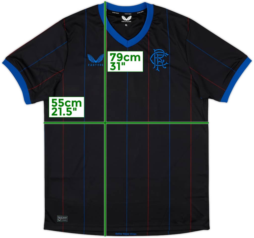 2022-23 Rangers Cuarta Camiseta - 10/10 - (XL)