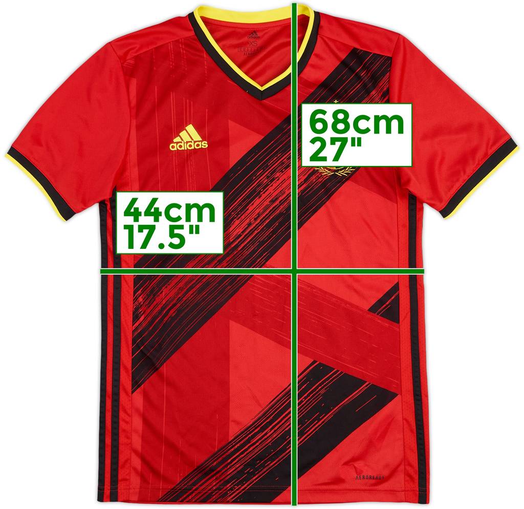 2020-21 Belgium Home Shirt - 9/10 - (XS)