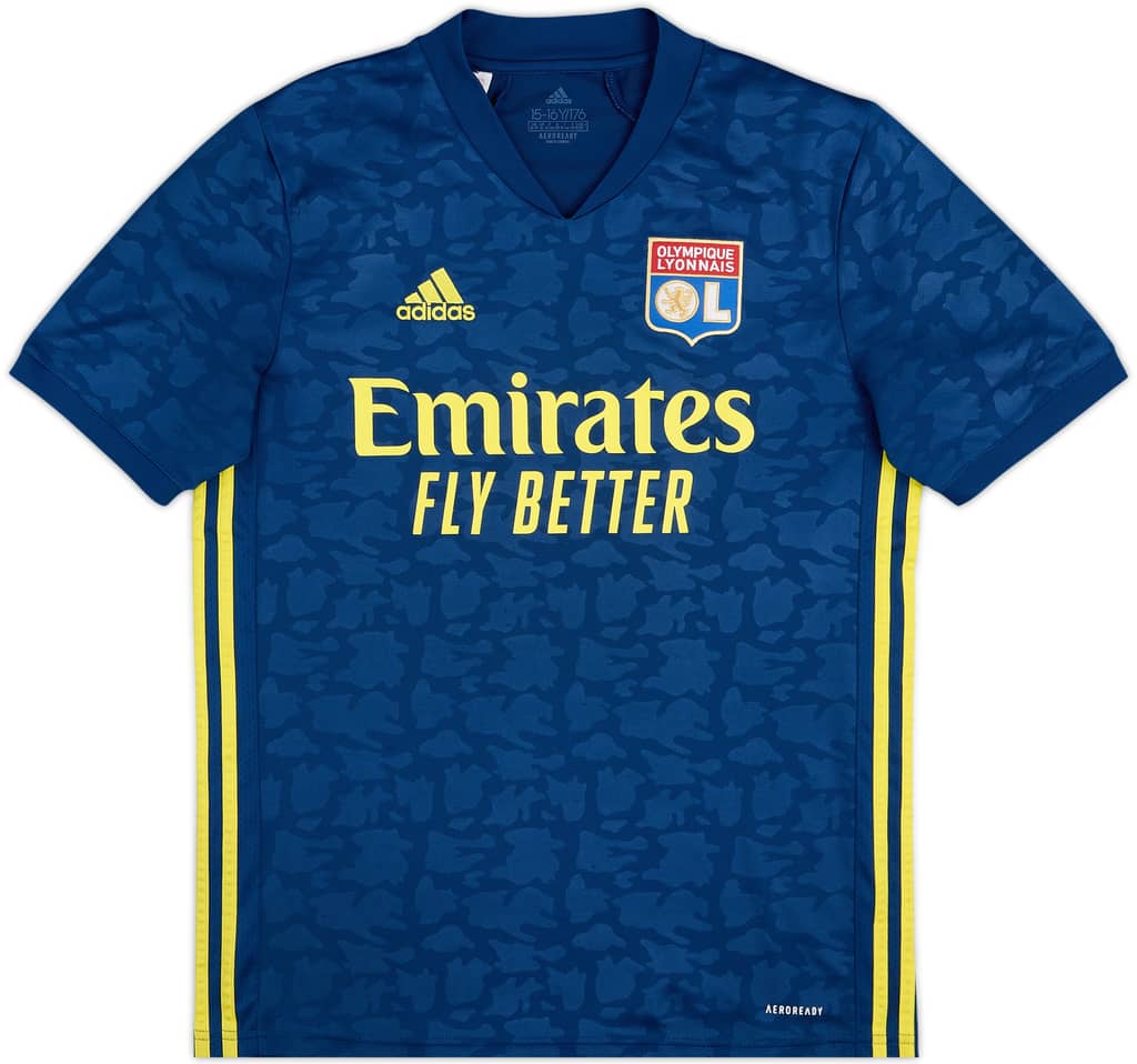 2020-21 Lyon Third Shirt - 8/10 - (XL.Boys)