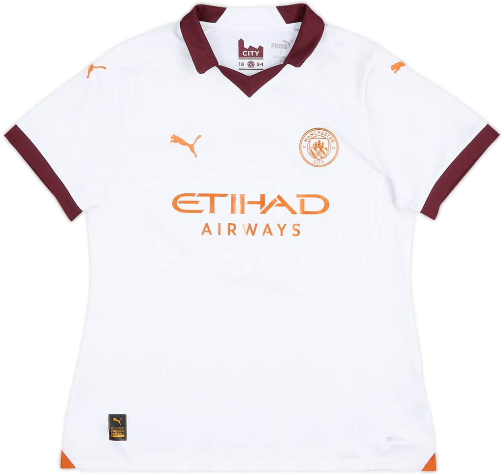 2023-24 Manchester City Away Shirt - 10/10 - (Women's M)
