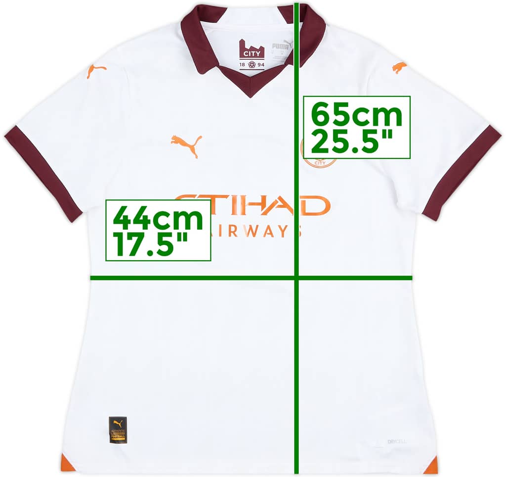 2023-24 Manchester City Away Shirt - 10/10 - (Women's M)
