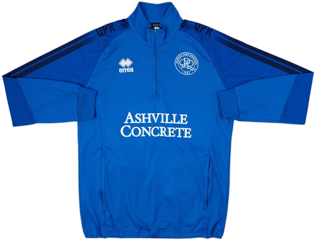 2021-22 QPR Errea 1/4 Zip Training Top - 8/10 - (M)