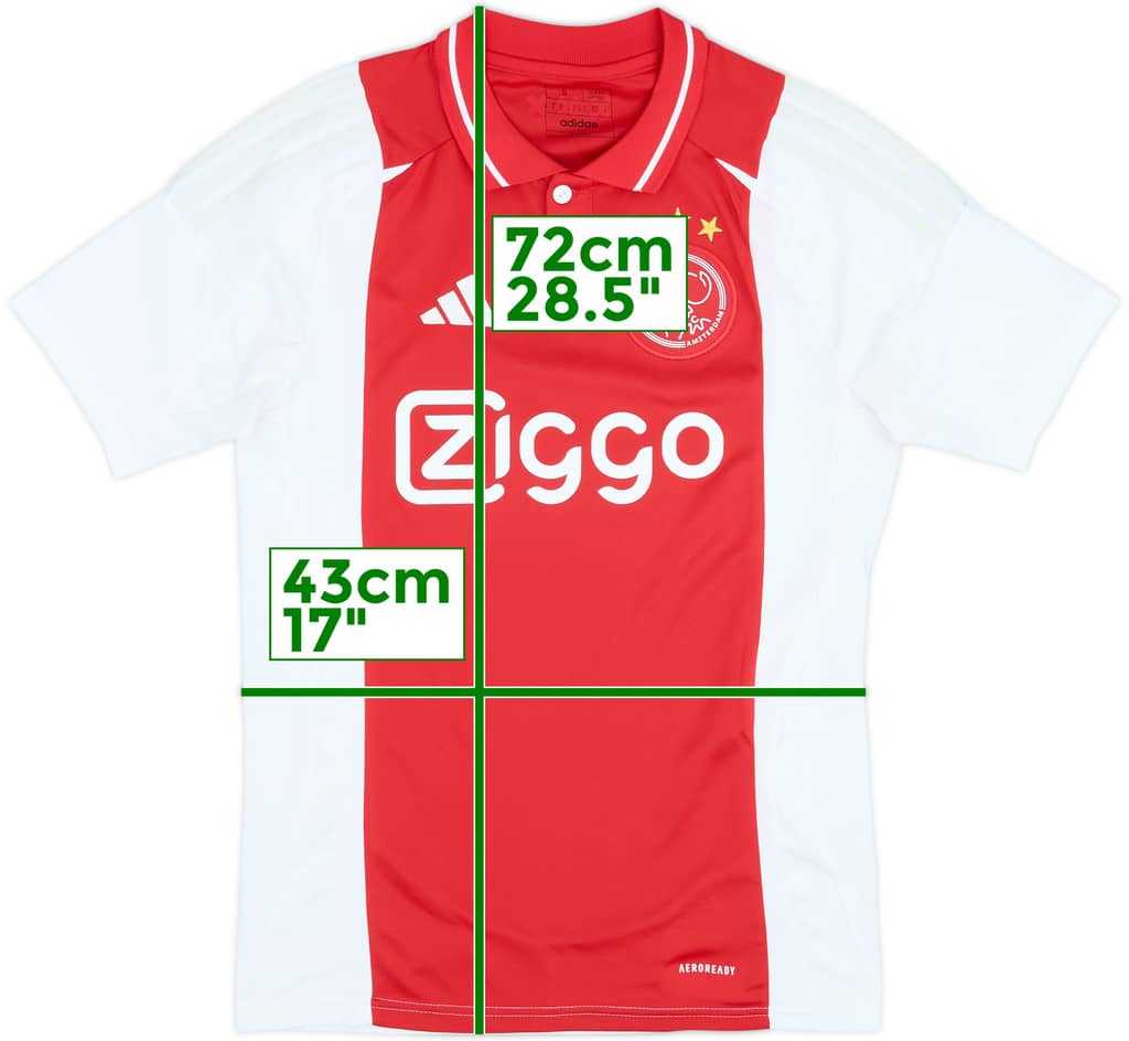 2024-25 Ajax Camiseta de Local - 10/10 - (S)