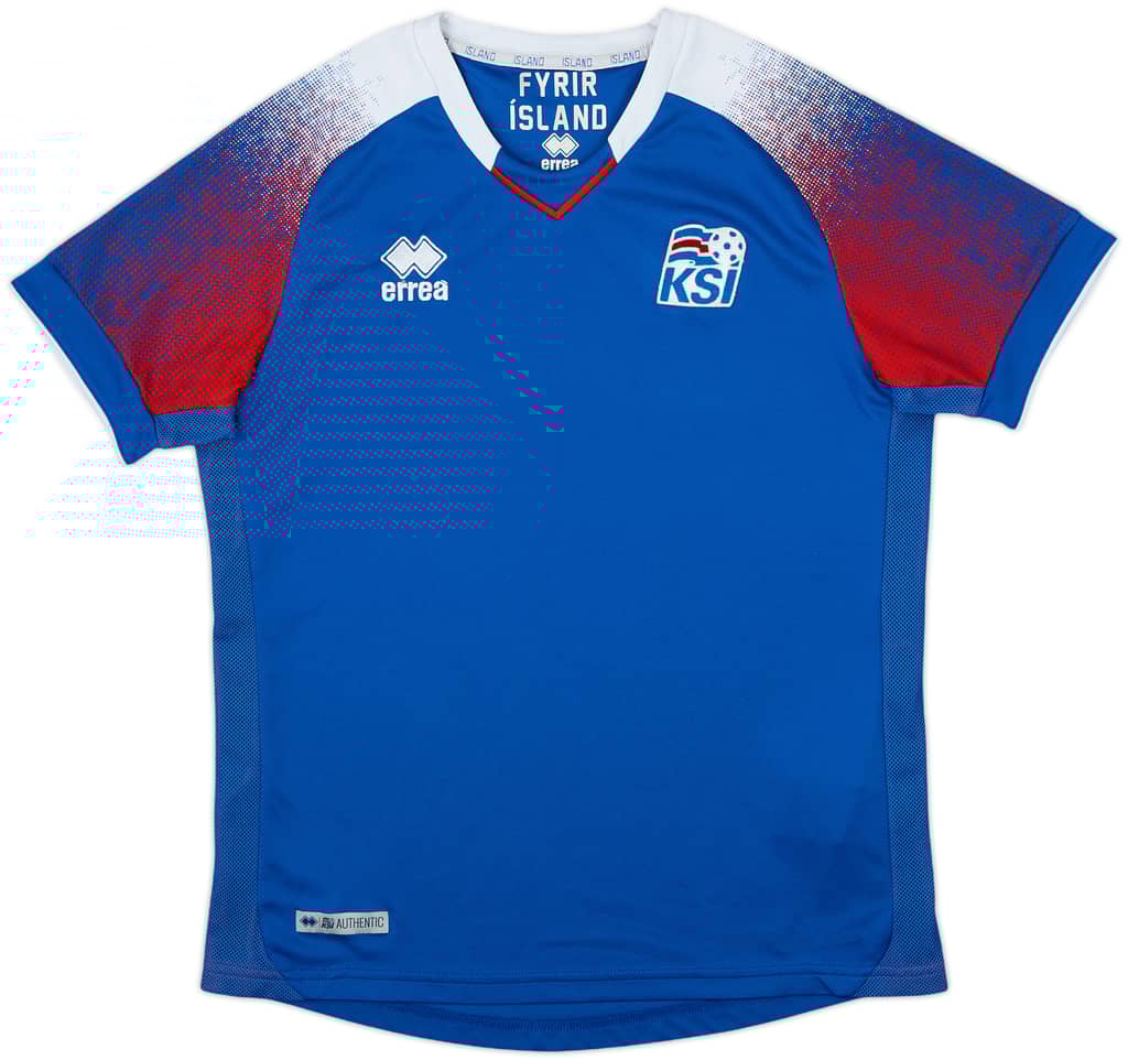 2018-19 Iceland Home Shirt - 8/10 - (S)