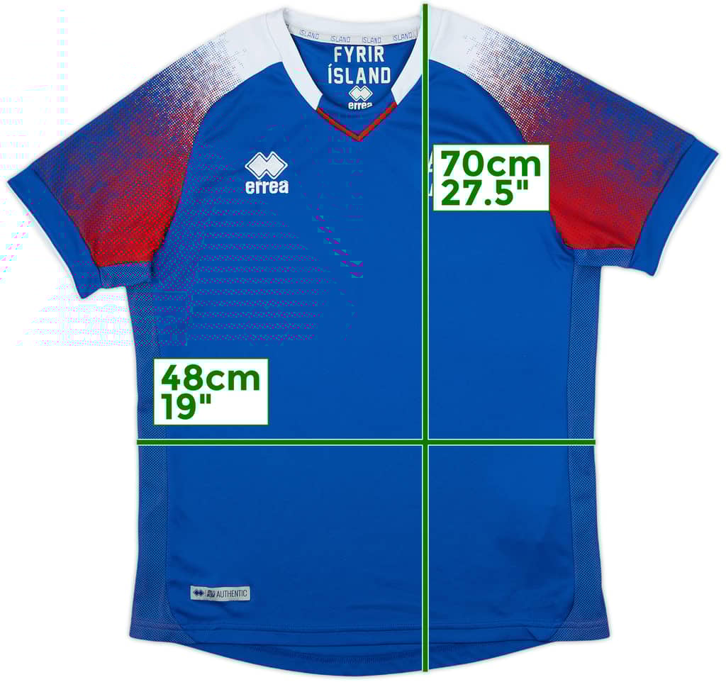 2018-19 Iceland Home Shirt - 8/10 - (S)