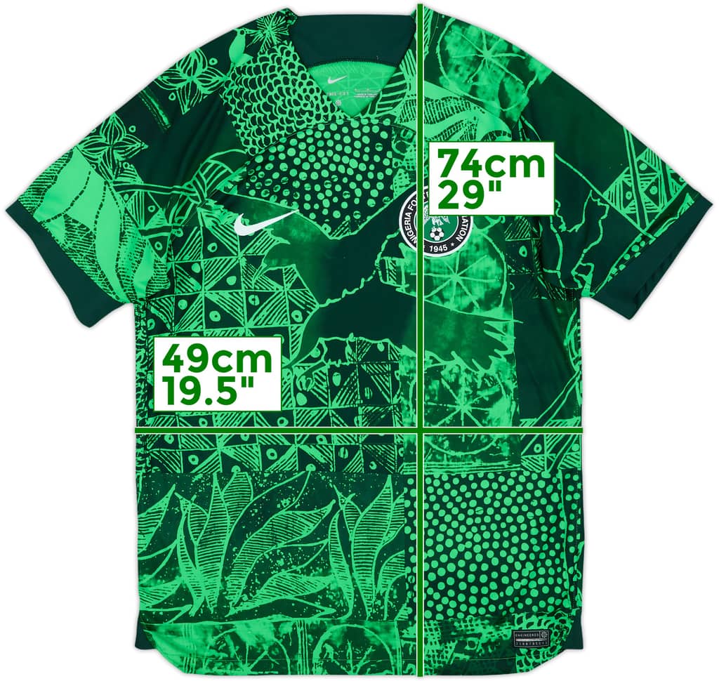 2022-24 Nigeria Home Shirt - 9/10 - (M)