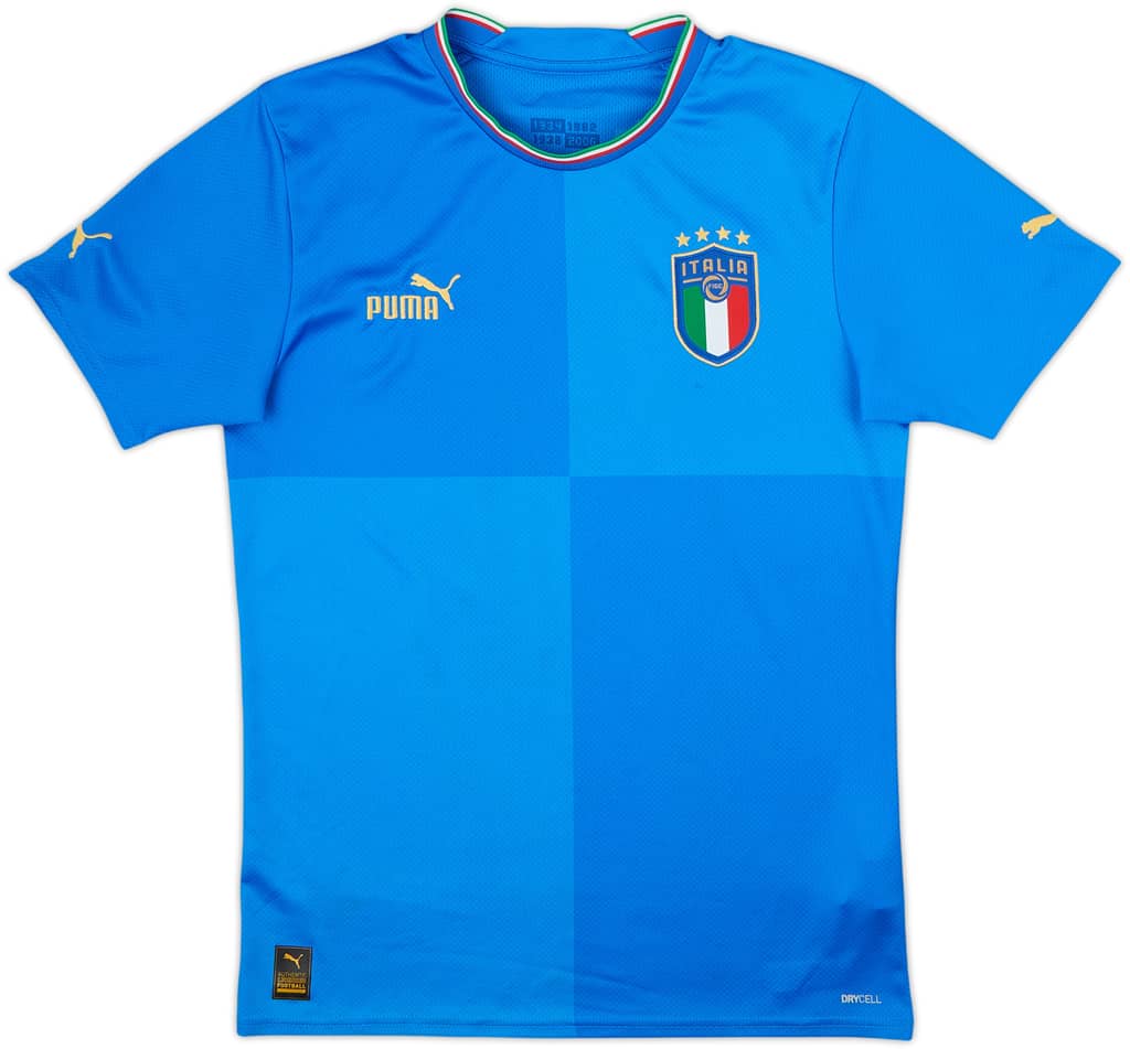 2022-23 Italy Home Shirt - 9/10 - (S)