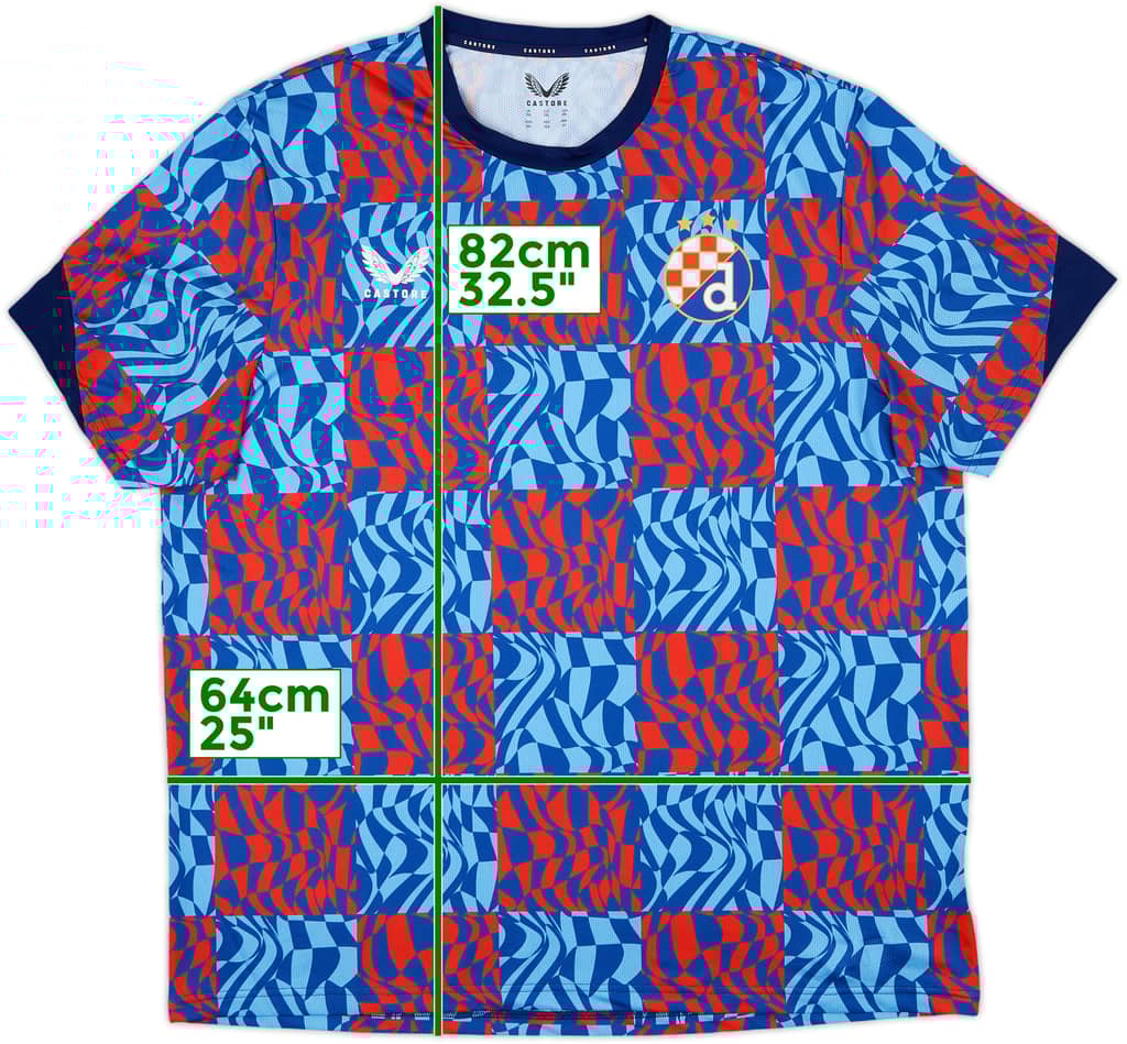 Camiseta Castore de entrenamiento del Dinamo Zagreb 2024-25 - 8/10 - (XXL)