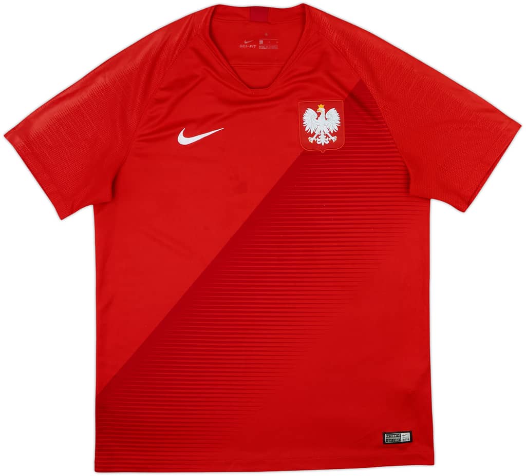 2018-19 Poland Away Shirt - 8/10 - (L)