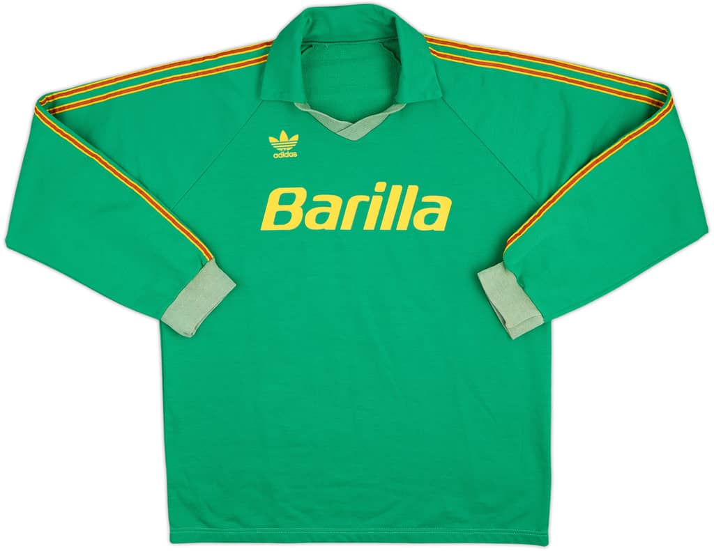 1991-92 Roma adidas GK Training Shirt - 9/10 - (L)
